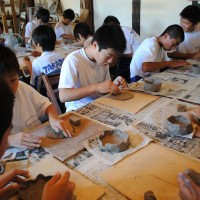 団体陶芸教室2