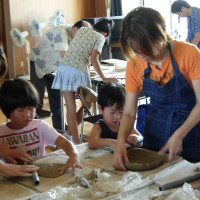 幼稚園陶芸教室2